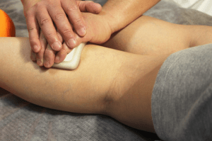 ミオラブでのふくらはぎの施術